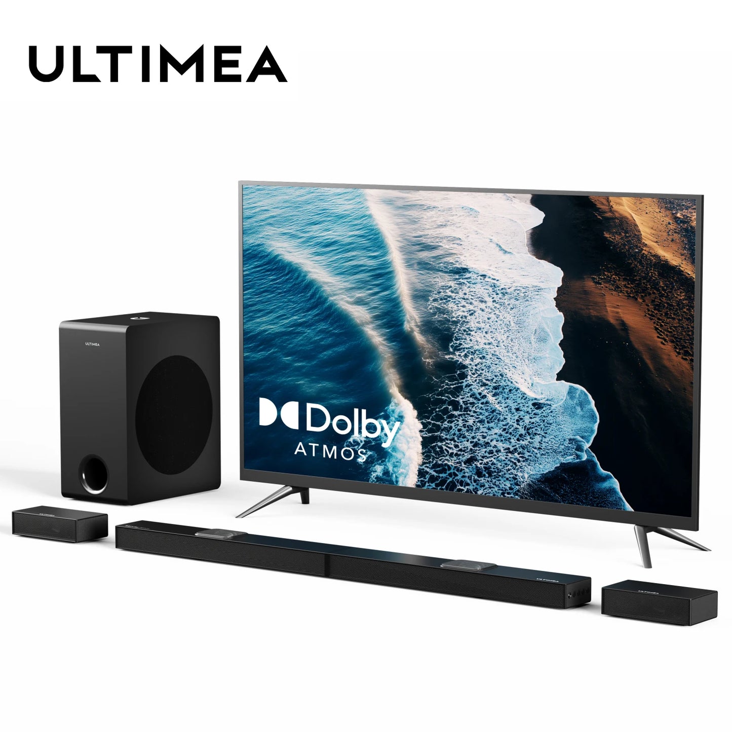 ULTIMEA 5.1.2 Dolby Atmos Soundbar Wireless Subwoofer