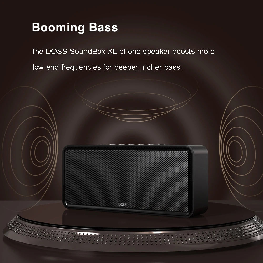 DOSS Bluetooth Speaker 32W TWS Stereo Sound