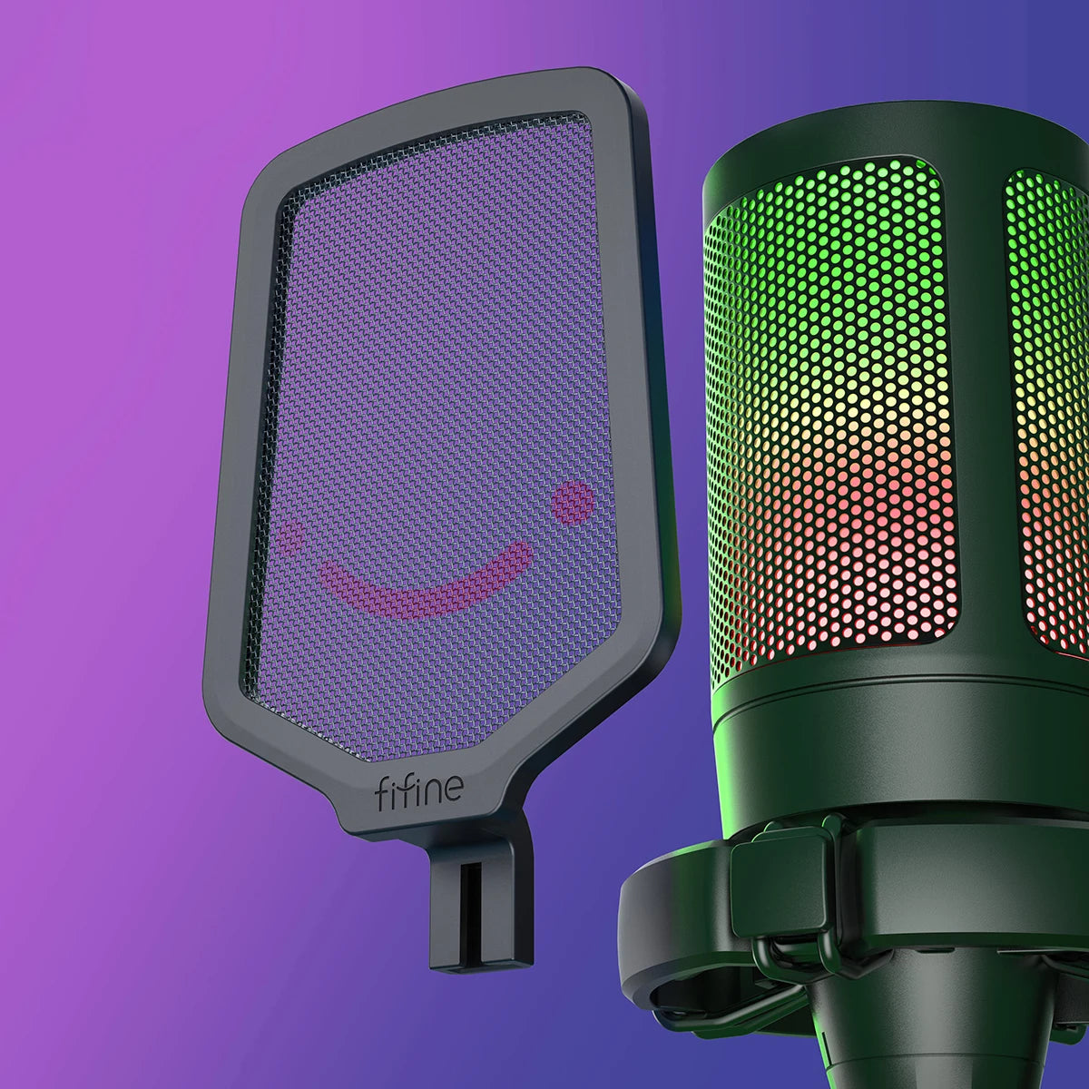 FIFINE Ampligame USB Microphone for Gaming and Streaming