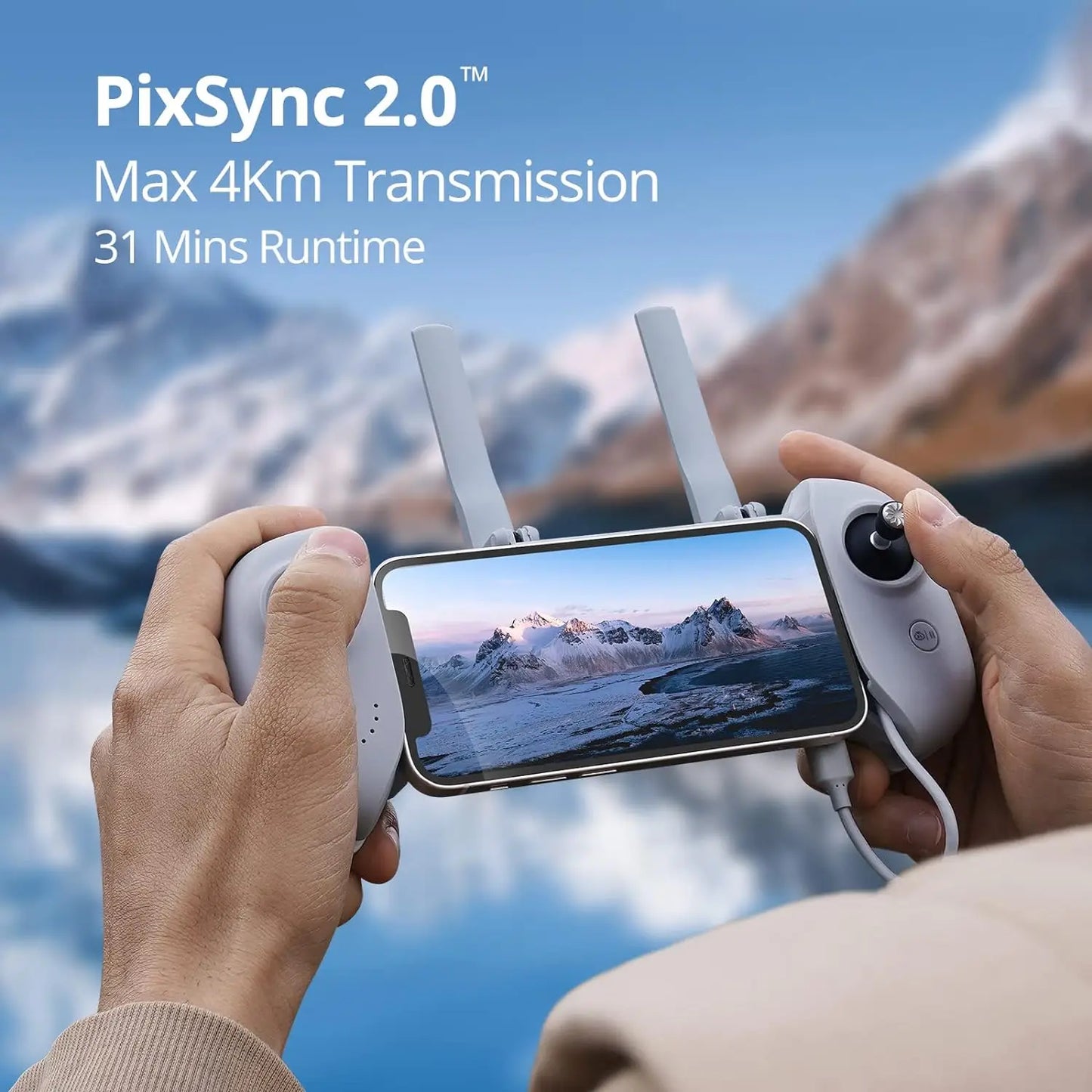 Potensic GPS Drone With Auto Return And 4K UHD Camera