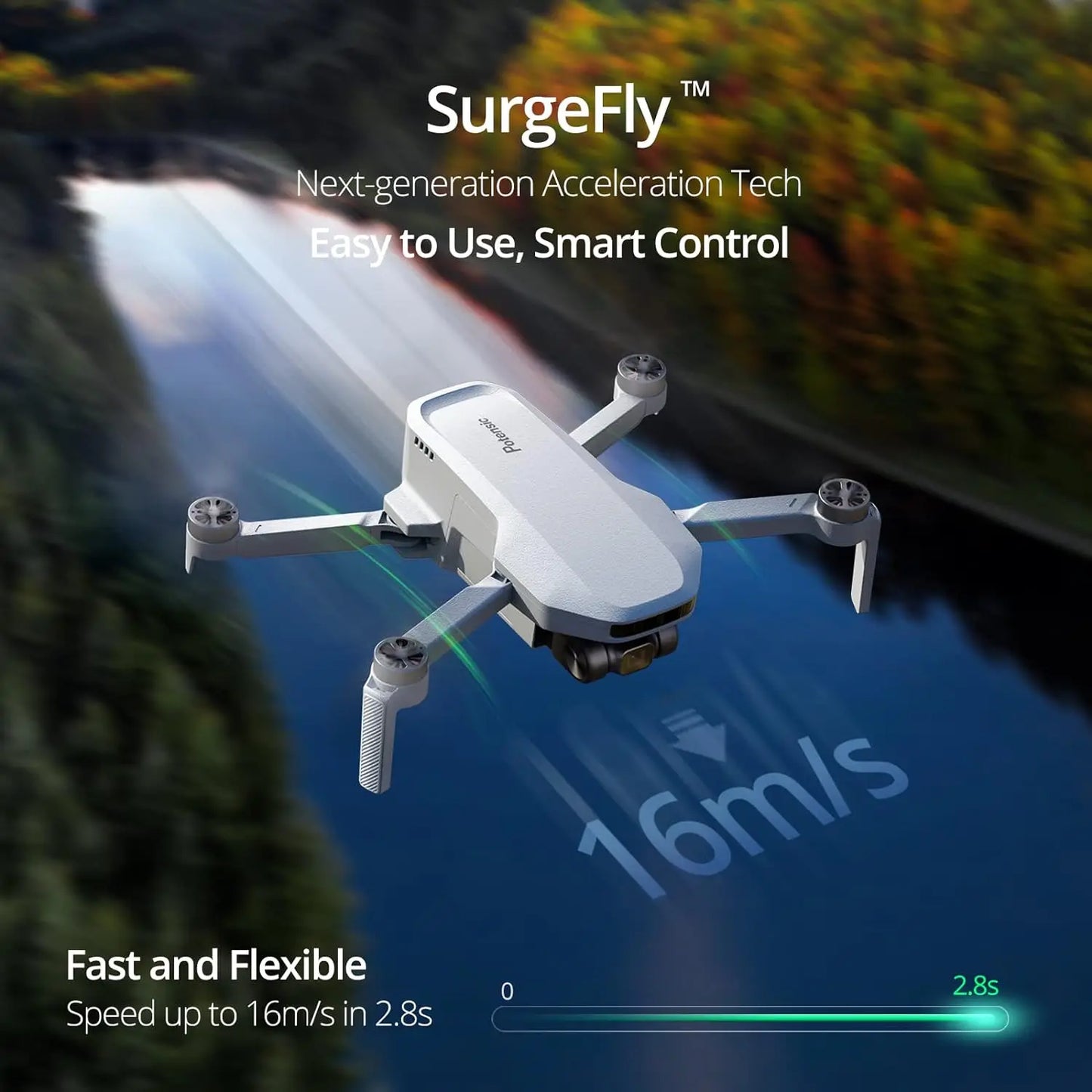 Potensic GPS Drone With Auto Return And 4K UHD Camera