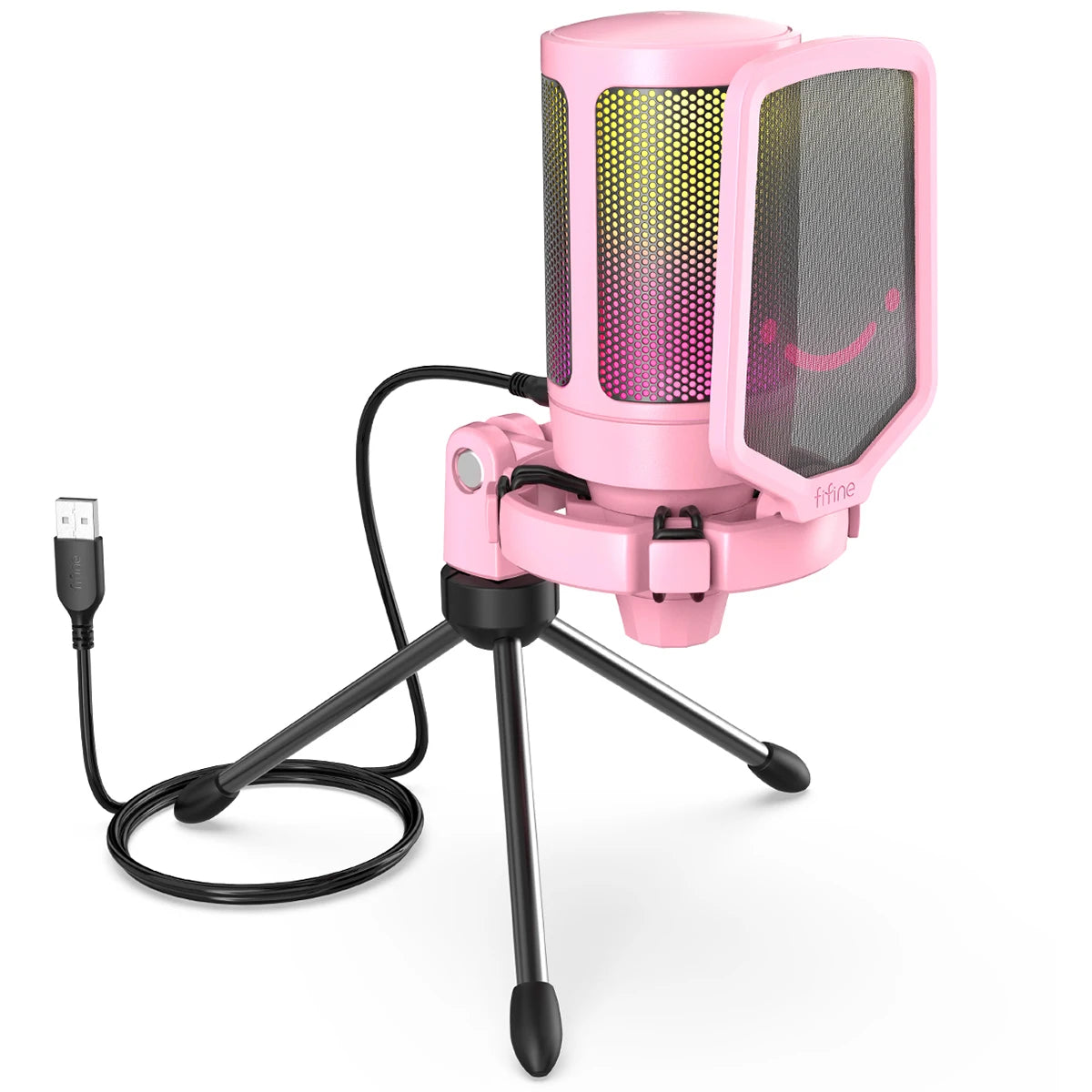 FIFINE Ampligame USB Microphone for Gaming and Streaming