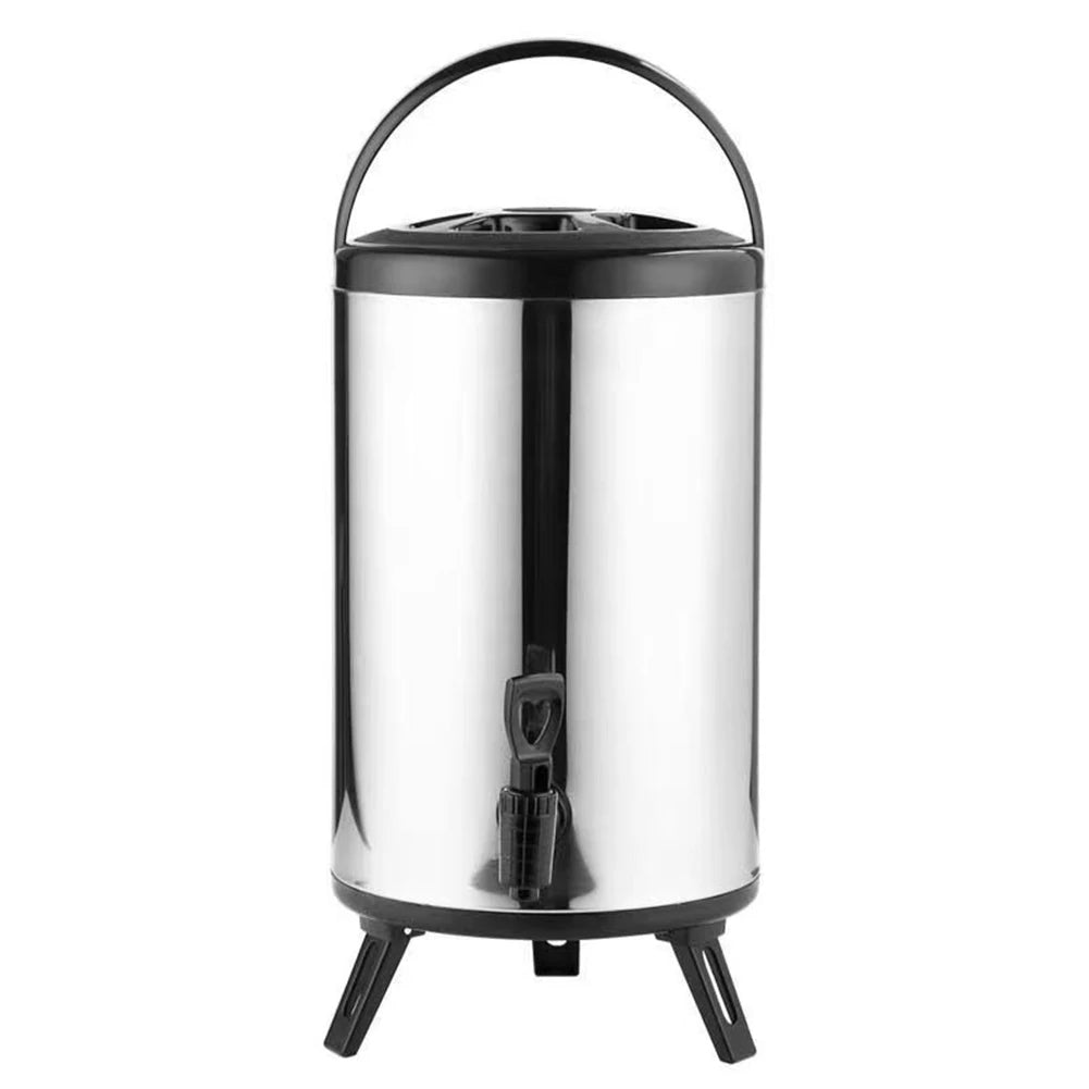 APWIKOGER Stainless Steel Insulated Beverage Dispenser With Faucet For Coffee