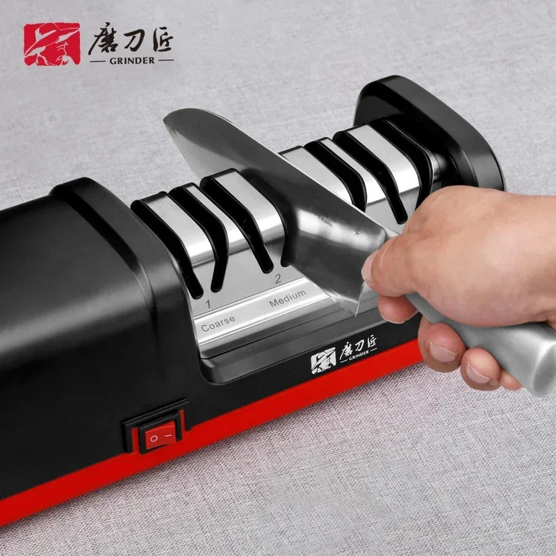 Yoyal Four Stage Diamond Electric Knife Sharpener TG2102 2800rpm