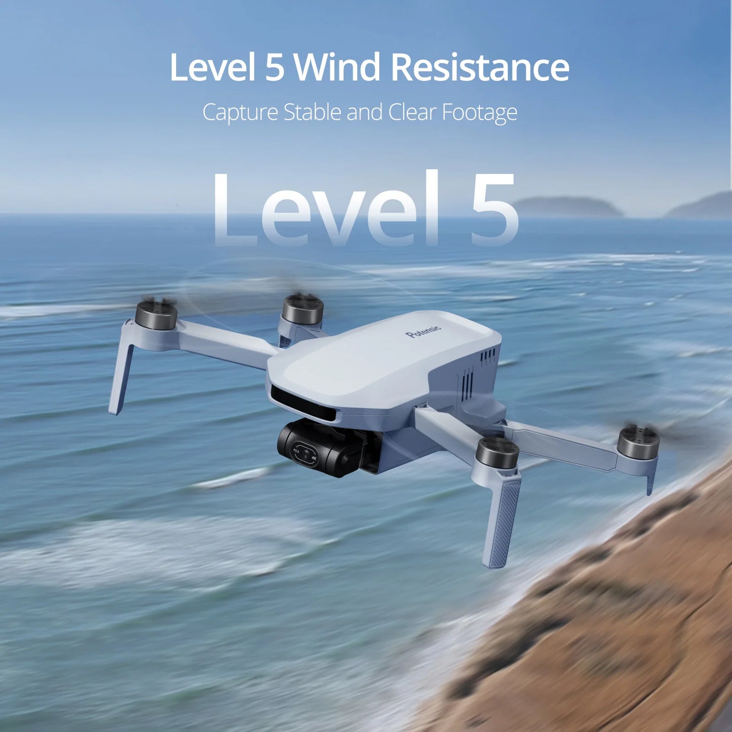 Potensic Refurbished ATOM Drone With 3-Axis Gimbal And 4K Camera