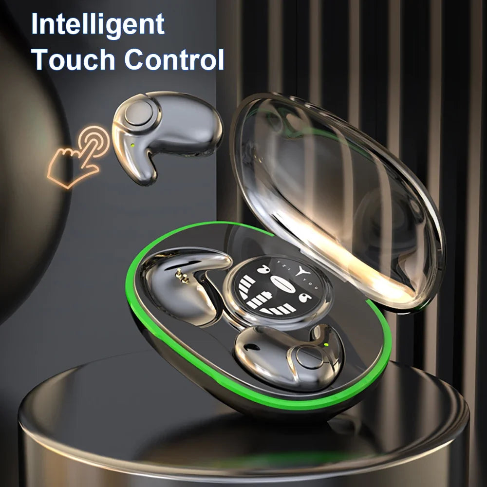 SHUKE Invisible Sleep Earphones Bluetooth 5.3 Earbuds Noise Reduction