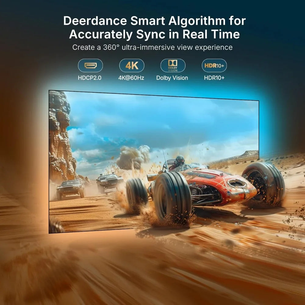 XMSJ HDMI LED Backlight Kit With App Control 4K60Hz