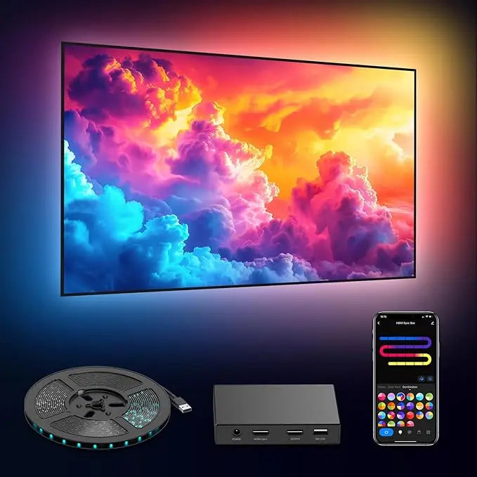 XMSJ HDMI LED Backlight Kit With App Control 4K60Hz