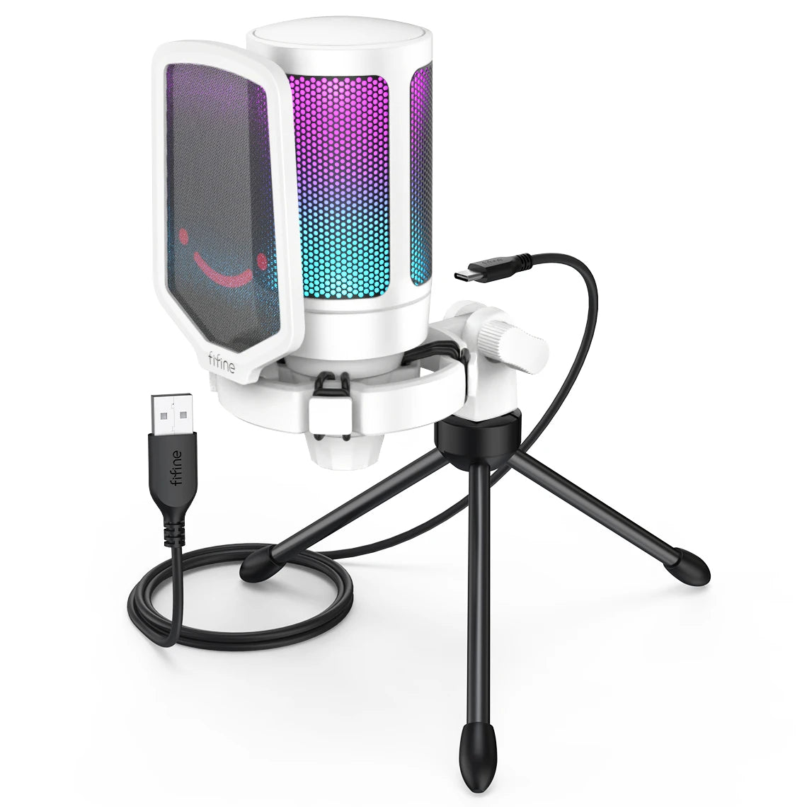 FIFINE Ampligame USB Microphone for Gaming and Streaming