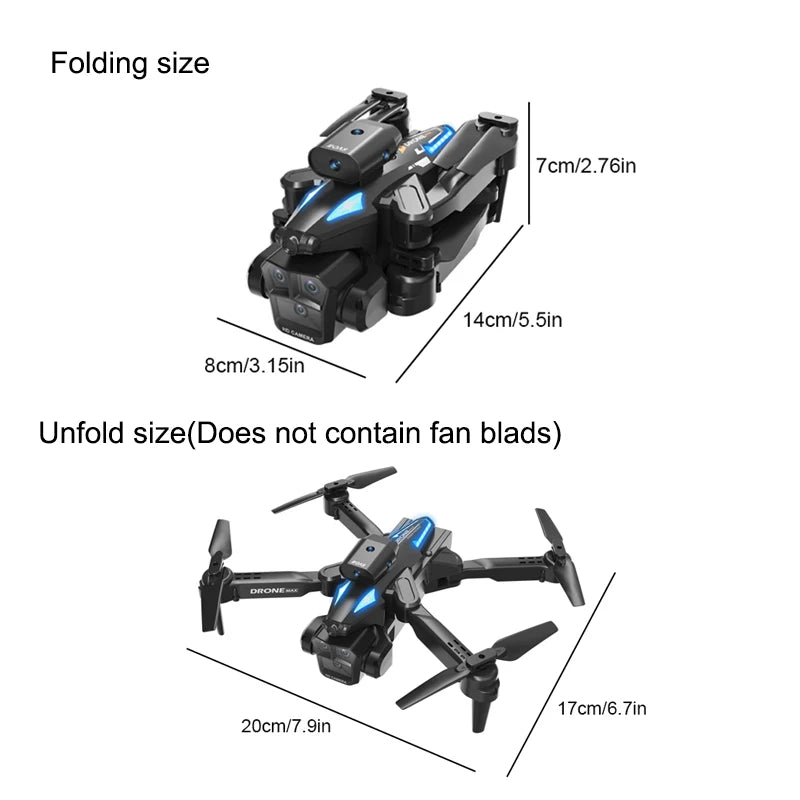 C10 Drone HD Light Flow Obstacle Avoidance Gesture Photography Quadcopter